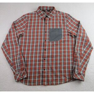 Arc'teryx‎ Bernal Shirt Mens Medium Plaid Long Sleeve Button Up Outdoor Casual